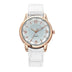 Elegant Women's Quartz Watch - Genuine Leather Strap, Water-Resistant, Versatile for All Occasions