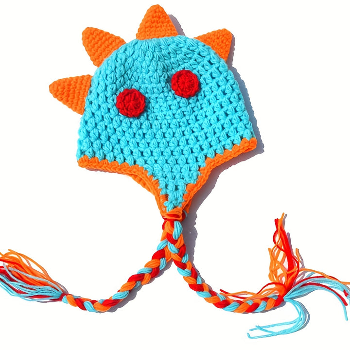 Adorable Super Cute Dinosaur Baby Costume Hat Set - Photography Prop for Unforgettable Hundred Days Party Outfits - Soft & Comfortable Clothes