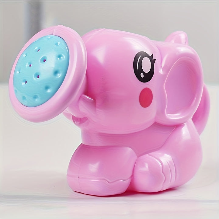 1pc Bathroom Shower, Cartoon Elephant Shower, Bath Play Water Toys, Small Elephant Sprinkler, Interactive Toys, As Halloween, Christmas Gift