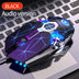[Silvery Gaming Mouse] Silent Wired Mouse for E-Sports Gaming, Silvery Carved | Macro for Desktops and Laptops, Sound Chicken-Eating Mouse