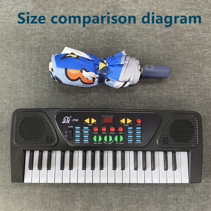 37 Keys Electronic Piano, Single Channel Children's Keyboard Piano, Portable Electronic Piano For Children, Music Piano Keyboard Educational Toys, For Boys Girls Starter Educational Toys Halloween Christmas Birthday Gifts