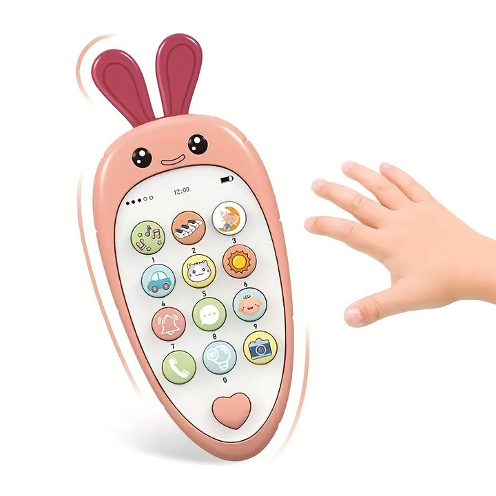 Ring, Learn & Play!
This bilingual baby phone toy features music, sounds, and teether-friendly design—perfect for early learning and sensory play. Fun and educational for little hands! 📱🎶👶