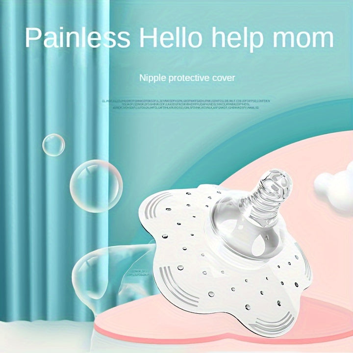 1pc/2pcs, Silicone Breastfeeding Protective Cover, Portable Nipple Cover, CPC Certified BPA Free Breastfeeding Mother's Nipple Protection Cap, Providing A Comfortable Breastfeeding Experience, New Year's Gift, Christmas And V