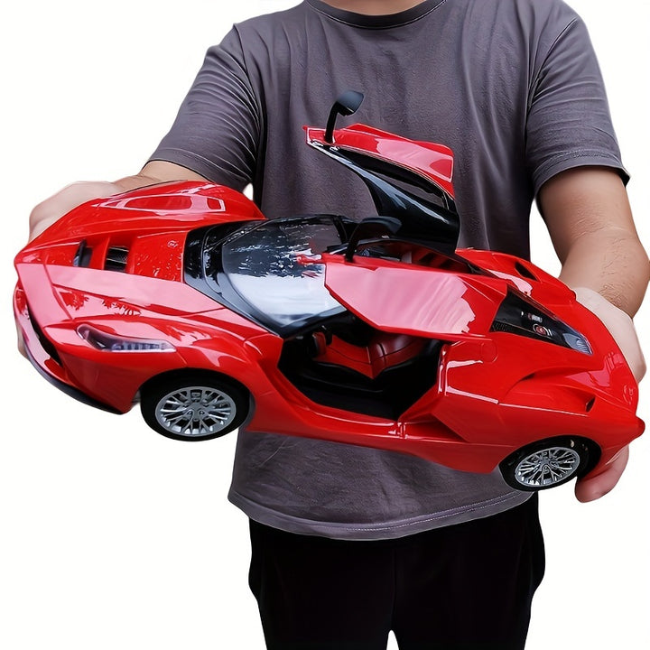 Electric RC Car with Opening Doors
This remote control car delivers high-speed fun with realistic design and opening doors. Perfect for kids who love action and machines! 🚗⚡🎮
