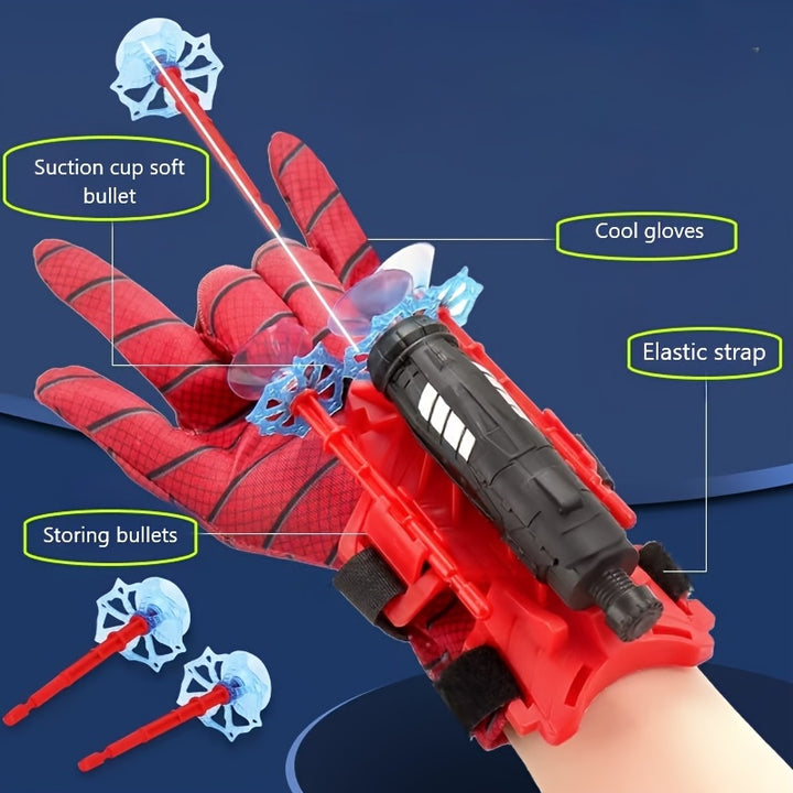 Action-Packed Role Play Fun!
This launcher wristband toy comes with soft sticky wall bombs and a complimentary red glove—perfect for imaginative play and safe indoor fun. Great for developing coordination and creativity in kids! 🧤🚀🎯