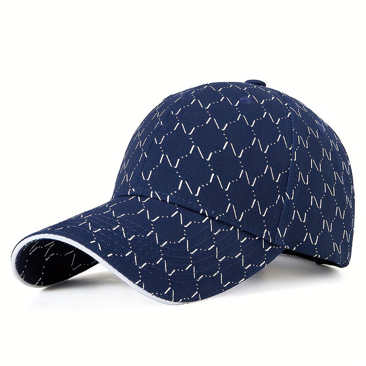 1pc Unisex Sunshade Breathable Adjustable Baseball Cap For Four Seasons