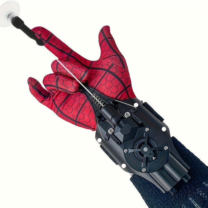 Web Launcher Spider String Shooter Toy, Cool Gadgets [Electric Reel-in] Real Silk Superhero Role-Play Fun Stuff Toys Great For Men And Kids (Black) halloween, christmas gift