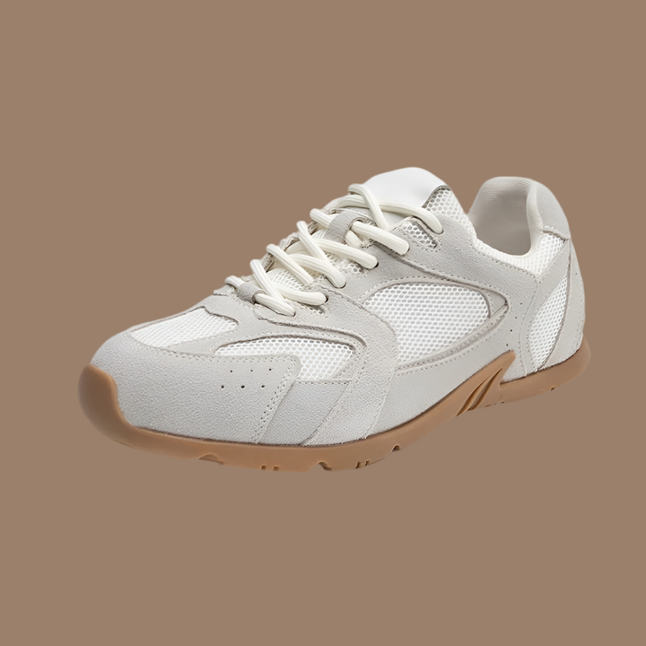 Women Sneakers Spring Summer Wear New Genuine Leather Retro Fashion Casual Flats Women Lace-up German Training Shoes Women