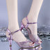 [Summer High Heels] Stylish And Comfortable British Peep-Toe Buckle High Heels | 2022 Summer New Style Fashion for Women