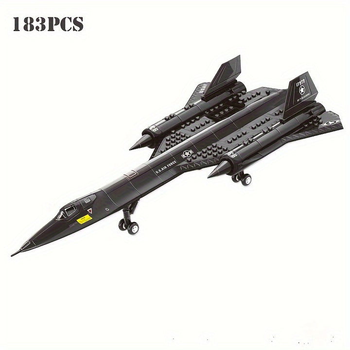 Build the Legendary Blackbird!
This 183-piece SR-71 Blackbird set lets kids and collectors assemble a sleek military aircraft model. Great for tech lovers and perfect as a gift! ✈️🧩🎁