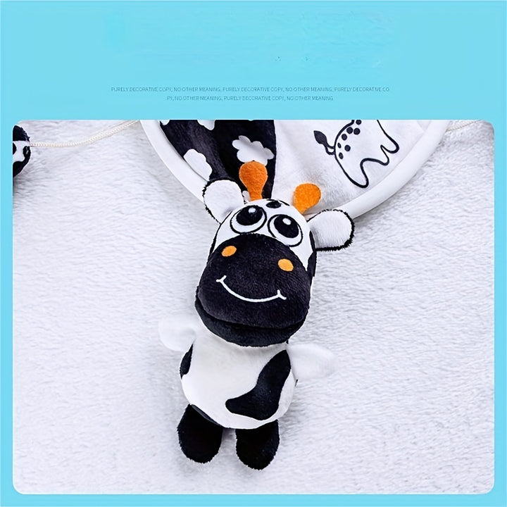 Visual Stimulation On the Go
This black and white hanging baby toy features soft animal designs, gentle wind chimes, and high-contrast colors to support early visual development. Perfect for cribs, strollers, car seats, and baby carriers. 👶🖤🤍