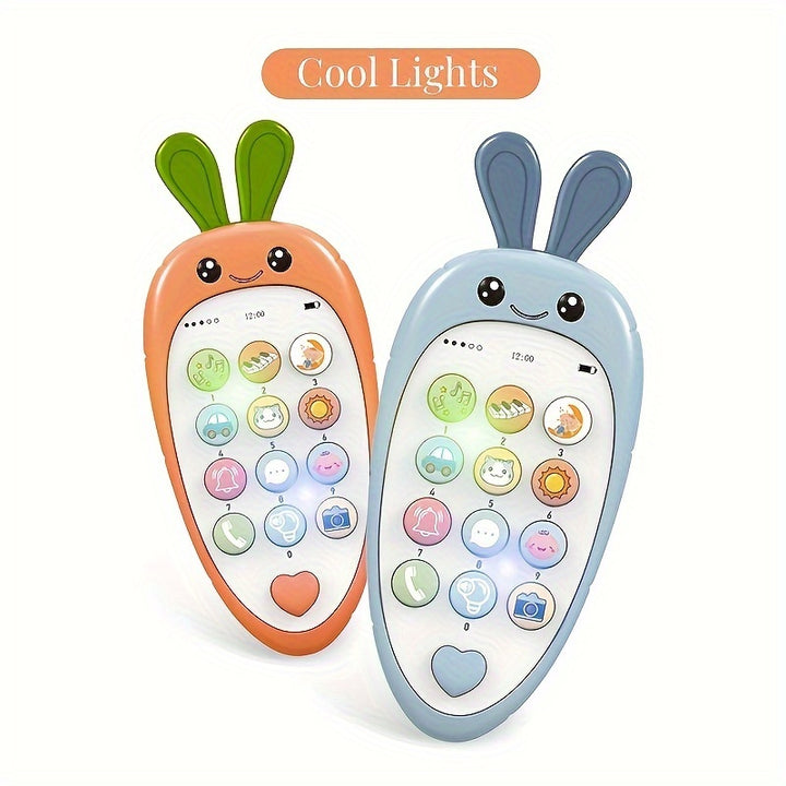 Ring, Learn & Play!
This bilingual baby phone toy features music, sounds, and teether-friendly design—perfect for early learning and sensory play. Fun and educational for little hands! 📱🎶👶