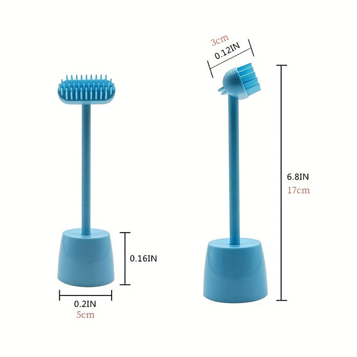 6 Colors Interactive Cat Massager Brush Toys Washable Puppy Cat Comb Remover Floating Hair Grooming Tool Cat Accessories Pet