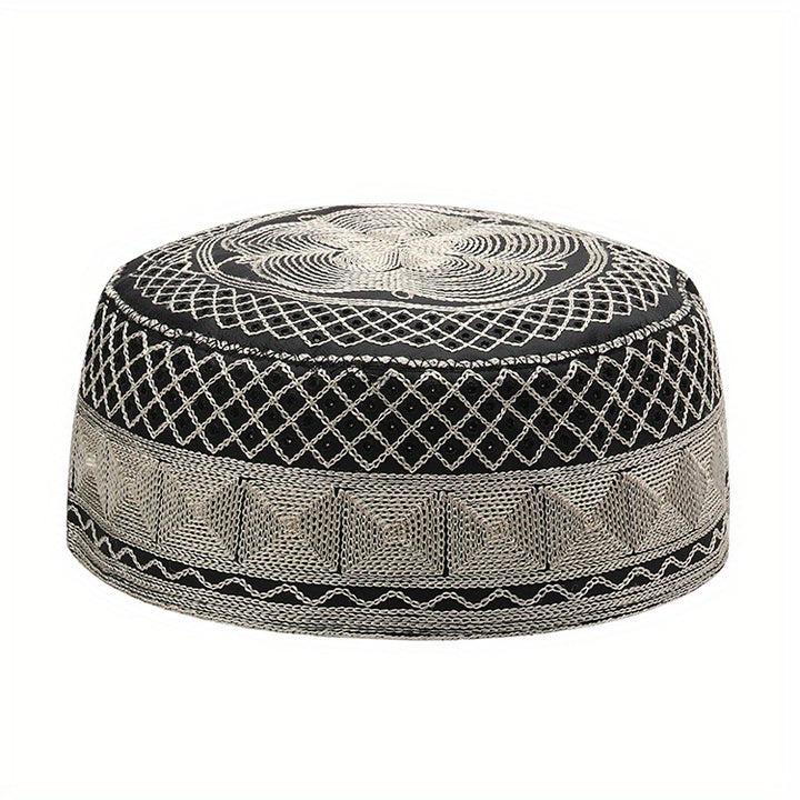 Muslim Kufi Hats, Comfortable Skull Caps, Taqiyah Prayer Hat, For Everyday Wear