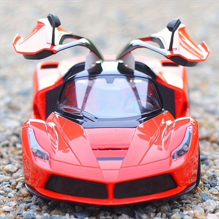 Electric RC Car with Opening Doors
This remote control car delivers high-speed fun with realistic design and opening doors. Perfect for kids who love action and machines! 🚗⚡🎮