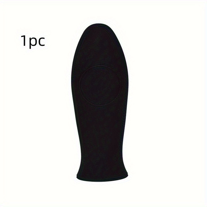 1pc Heat Resistant Silicone Handle Holder - For Cast Iron Skillets & Metal Cookware - Kitchen Supplies - Protect Your Hands From Burns - Perfect Gift for Home Cooks & Bakers