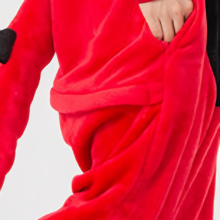 one piece Cozy Dinosaur Hooded Pajamas for Men and Women - Perfect for Parties and Cosplay