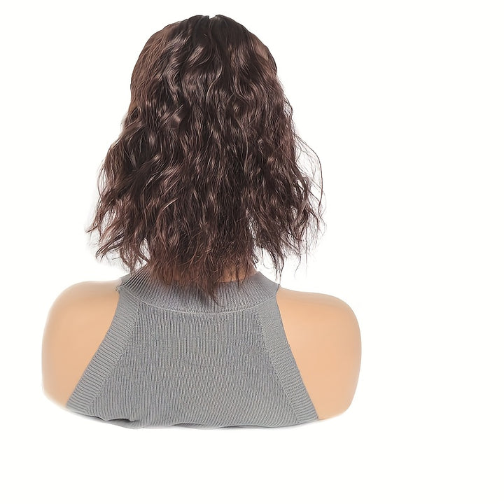 Versatile Blonde Ponytail Wig Cap for Women - High-Temperature Synthetic Hair with Rose Net, Elastic Band, and Visor Hat Attachment - Perfect for Everyday Use, Versatile Hair Solution|Textured Hairpiece|Secure Fit Design