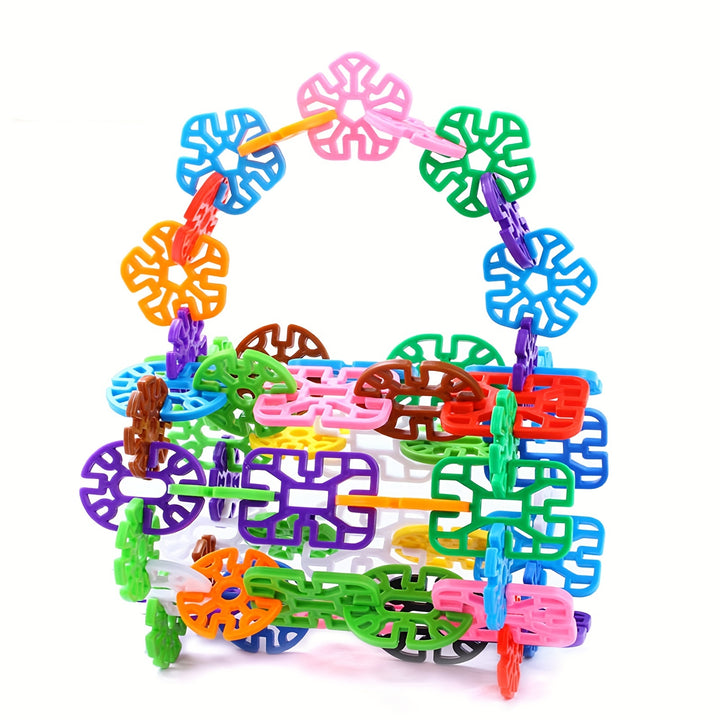 Build, Create, Imagine!
This 98-piece snowflake building block kit lets kids explore endless shapes and structures while boosting creativity, motor skills, and problem-solving. Fun, educational, and perfect for boys and girls. Random colors included! 🧩🌈