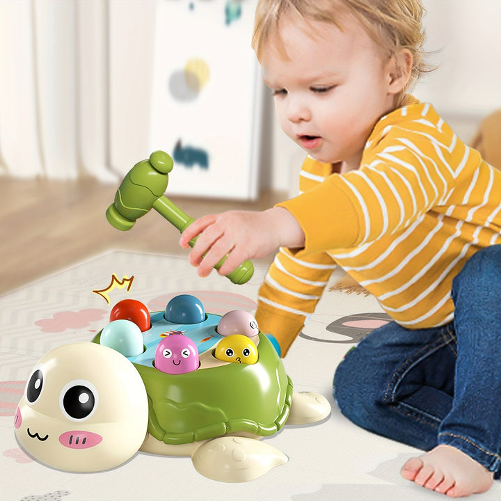 Hammering And Pounding Toy, Toys For Boys And Girls, Baby Interactive Toys Toddler Activities Games With 2 Hammers, Learning, Active, Early Educational Toy, Toddlers Halloween Christmas Gifts