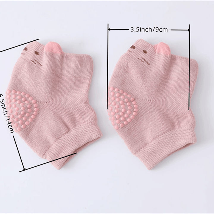 Baby Knee Pads - Safety Crawling Elbow Cushion for Infants and Toddlers, Leg Warmer Knee Support Protector, Soft and Comfortable Kneecap for 0-3 Years Old