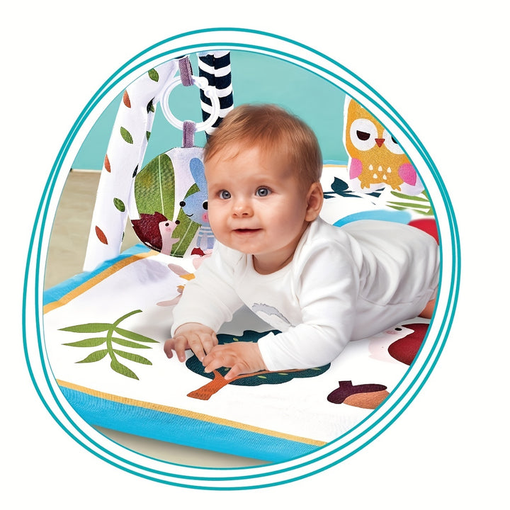 Play, Learn & Grow!
This adorable baby gym play mat features fun cartoon styling, soft cushioning, and interactive elements to support crawling, play, and early learning. A perfect birthday gift for newborns and toddlers! 🎁👶🌟