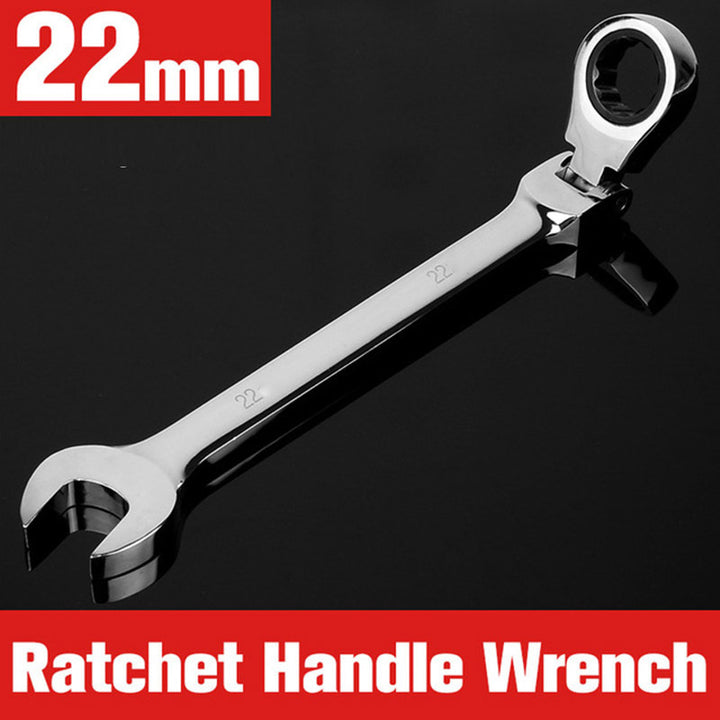 1pc/12pcs, Ratchet Wrench With Flexible Head, Dual-use Ratchet Tool Automotive Hand Tool Ratchet Wrench