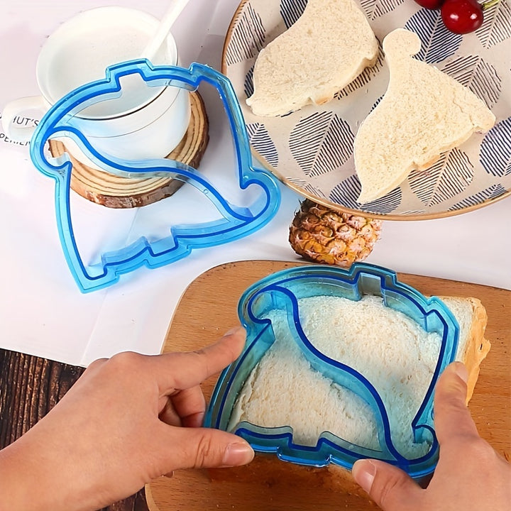 Dinosaur Shape Modeling Bread Slicing Tool - Home users, Students, Office workers, Kitchen enthusiasts - Manual, Use Without Electricity - Suitable for Kitchen, Classroom, Halloween
