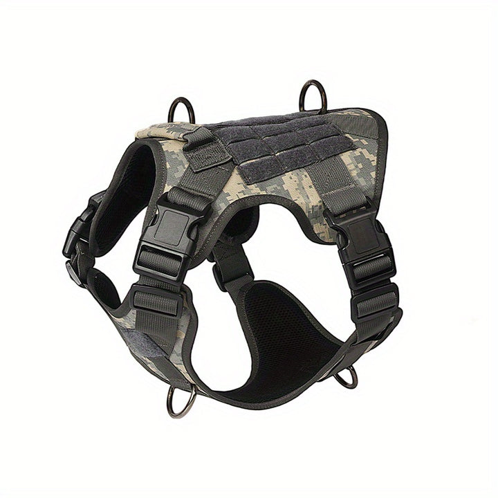 Heavy Duty Adjustable Dog Harness With Handle For Running And Training - Perfect For Medium And Large Dogs