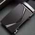 Belt Men's Leather Black Automatic Buckle Men's Trend Youth Leather Personality Simple Business High Quality Men Belts