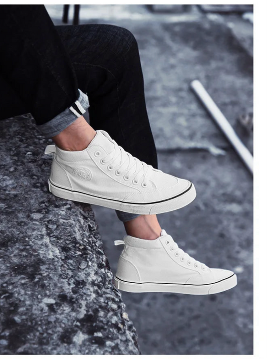 Effortless Style, Everyday Comfort
Step into our Men’s High-Top Canvas Sneakers – the perfect mix of casual and sporty. Slip-on ease with a lace-up look, flat sole comfort for all-day wear.
✅ Lightweight & breathable
✅ Sporty-casual design
✅ Easy to wear