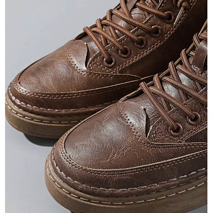 All-Occasion Comfort in Every Step
Discover our Men’s High-Top Leather Boots – sleek, durable, and made for every moment. From casual days to dressed-up nights, these boots do it all.
✅ Comfortable fit
✅ Premium leather
✅ Perfect for any occasion