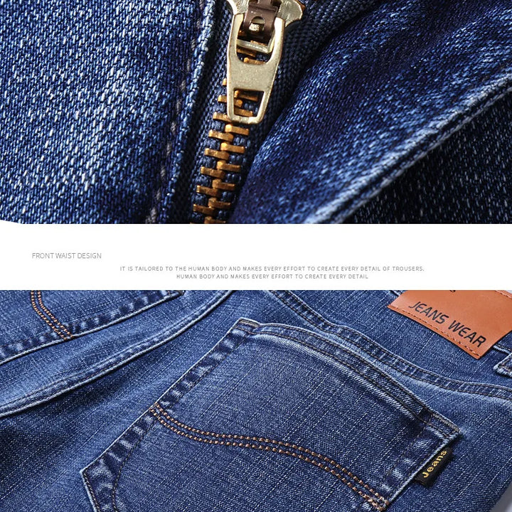 👖 Style That Moves With You
🔵 Men’s Stretch Slim-Fit Jeans – Sleek, comfortable & made for everyday wear
🖤 Available in classic blue or bold black denim
👌 Fashion-forward fit with flexible comfort
📏 Asian sizes 28–40 – check the chart & upgrade your
