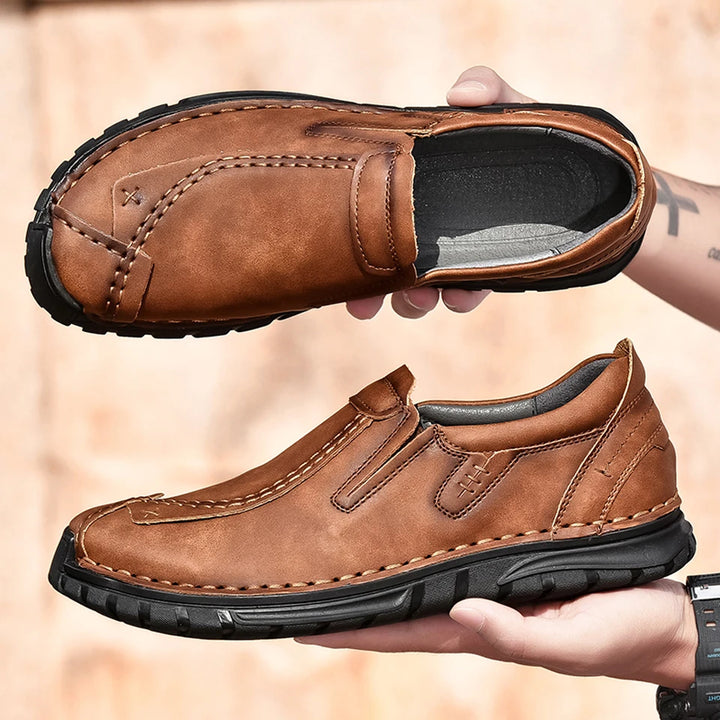 👞 Handmade Leather Moccasins
Slip-on comfort with designer style.
✅ Soft & breathable
✅ Casual and classy
✅ Hand-stitched detail

🛒 Shop now at www.clickmart.com