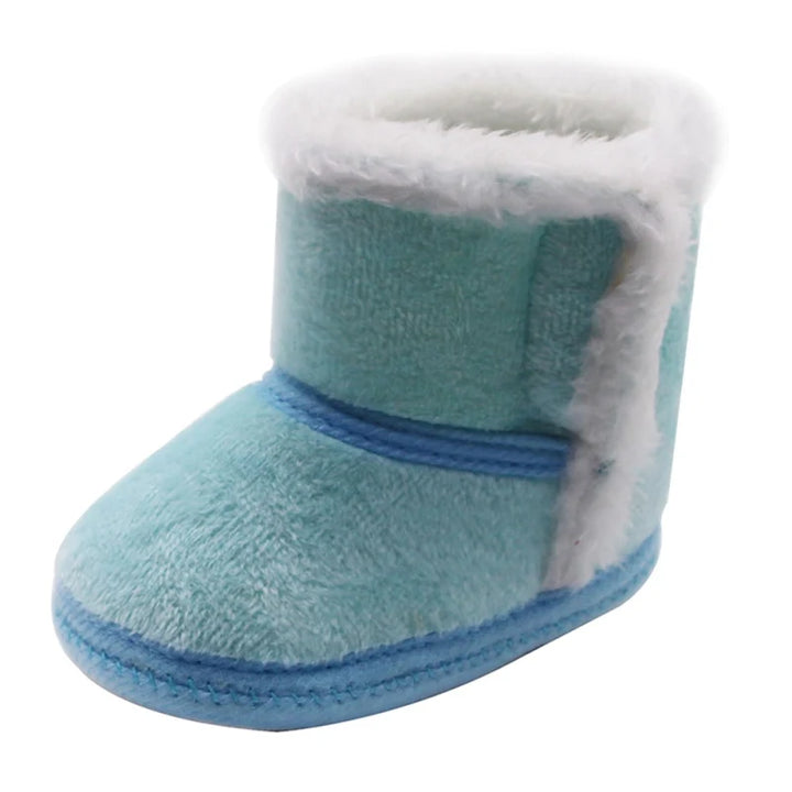 Winter Baby Kids Cozy Soft Sole Moccasin Boots - Snuggly and Warm for Boys and Girls 0-18M