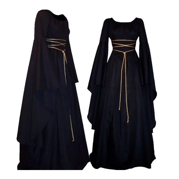Women’s Witch Costume – Halloween Dress
Cast your Halloween spell!
Classic witch dress perfect for parties, cosplay, and spooky nights.
🧙‍♀️ Includes: Witch dress
🎃 Perfect for Halloween parties