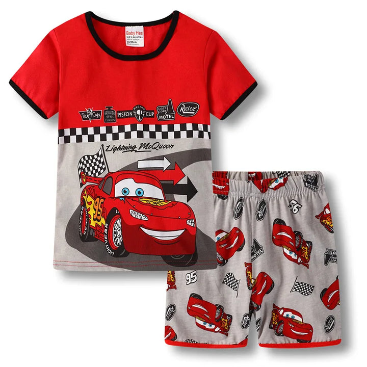Sweet Dreams Start Here
Adorable summer pyjama sets for boys and girls! Made from soft, breathable cotton with fun car prints. Perfect for bedtime comfort and all-night coziness. ☁️🚗👶
