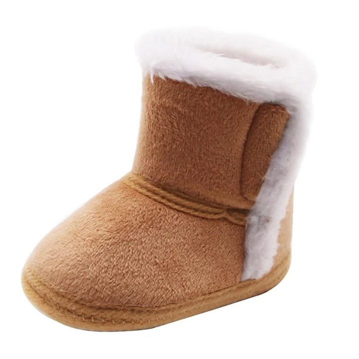 Winter Baby Kids Cozy Soft Sole Moccasin Boots - Snuggly and Warm for Boys and Girls 0-18M