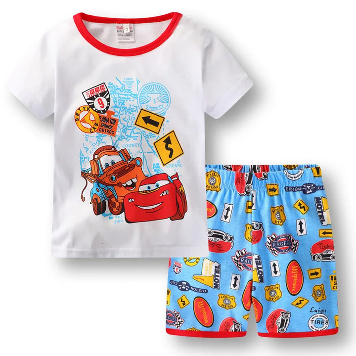 Sweet Dreams Start Here
Adorable summer pyjama sets for boys and girls! Made from soft, breathable cotton with fun car prints. Perfect for bedtime comfort and all-night coziness. ☁️🚗👶