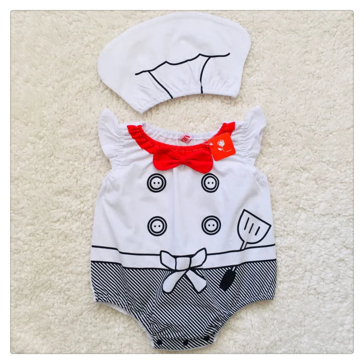 Halloween Costumes for Baby Boys Girls Snowman Dinosaur Chef Cowboy Rompers Short Infant Toddler Birthday Photograph Fancy Dress