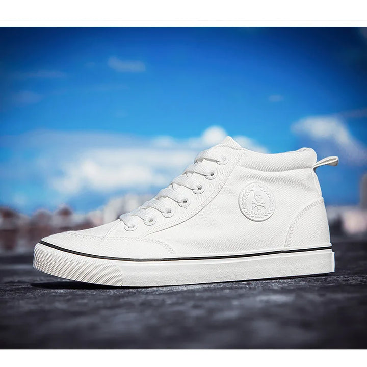 Effortless Style, Everyday Comfort
Step into our Men’s High-Top Canvas Sneakers – the perfect mix of casual and sporty. Slip-on ease with a lace-up look, flat sole comfort for all-day wear.
✅ Lightweight & breathable
✅ Sporty-casual design
✅ Easy to wear