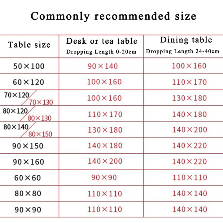 Flower Pattern Tablecloth Cotton Linen Blend Rectangular Dining Table Cover for dining Buffet Parties and Camping Decoration
