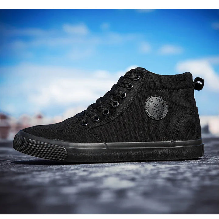 Effortless Style, Everyday Comfort
Step into our Men’s High-Top Canvas Sneakers – the perfect mix of casual and sporty. Slip-on ease with a lace-up look, flat sole comfort for all-day wear.
✅ Lightweight & breathable
✅ Sporty-casual design
✅ Easy to wear