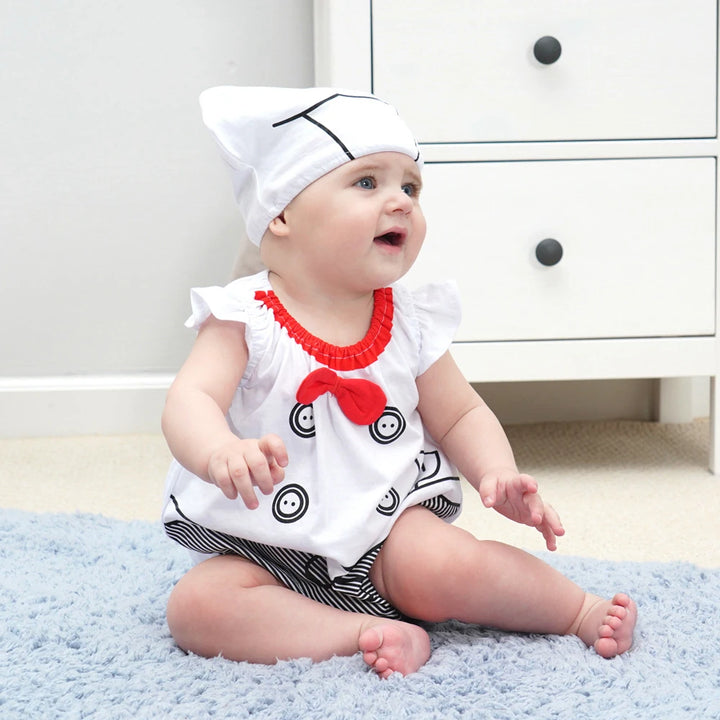 Halloween Costumes for Baby Boys Girls Snowman Dinosaur Chef Cowboy Rompers Short Infant Toddler Birthday Photograph Fancy Dress