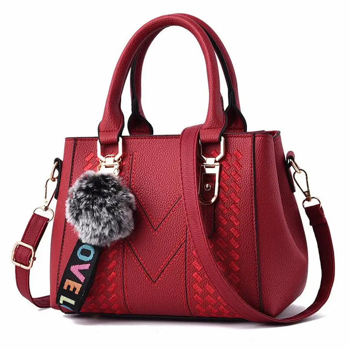 👜 Chic Meets Craft
✨ Embroidered Messenger Bag for Women – Elegant design with stylish hair ball detail
💼 Premium faux leather | Perfect for day or night
🎀 Spacious, lightweight & effortlessly fashionable
A must-have sac à main for every modern lady!
