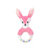 Soft Animal Handbells Rattles Butterfly Rabbit Duck Plush Infant Baby Development Handle Toys Hot Selling WIth Teether Baby Toy