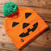 Halloween's new light-emitting knitted hat, skull, ghost, lamp cap, children's adult hat party supplies