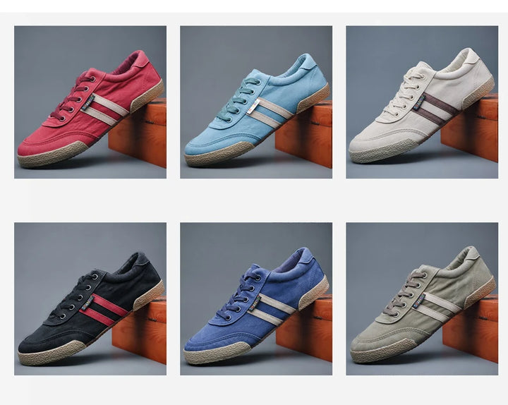 2021 New Men Casual Shoes Mens Canvas Shoes for Men Shoes Men Fashion Flats Brand Fashion Men's Driving Shoes Men Shoes