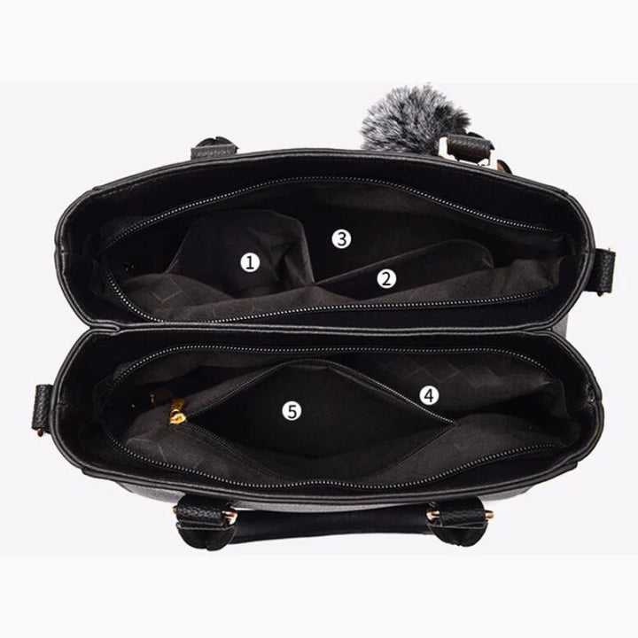 👜 Chic Meets Craft
✨ Embroidered Messenger Bag for Women – Elegant design with stylish hair ball detail
💼 Premium faux leather | Perfect for day or night
🎀 Spacious, lightweight & effortlessly fashionable
A must-have sac à main for every modern lady!