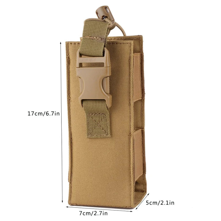 Molle Water Bottle Holster Pouch Outdoor Sports Riding Camping Hiking Hunting Travel Canteen Kettle Holder EDC Tool Waist Bag